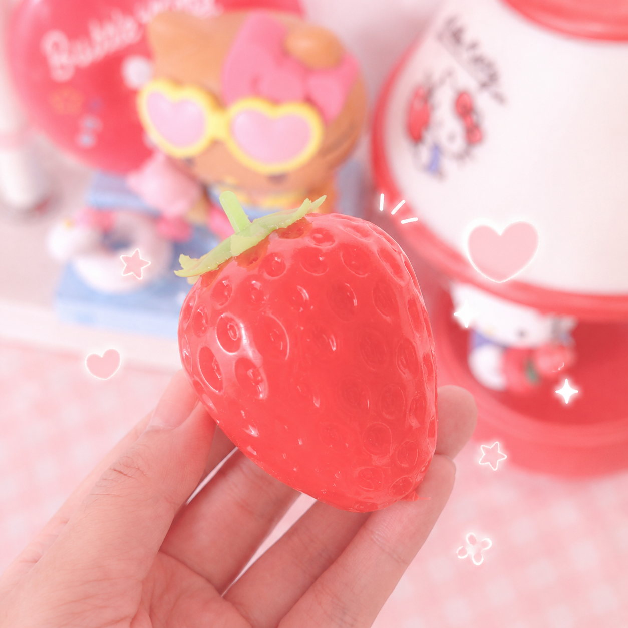 Strawberry Crunchy Squishy