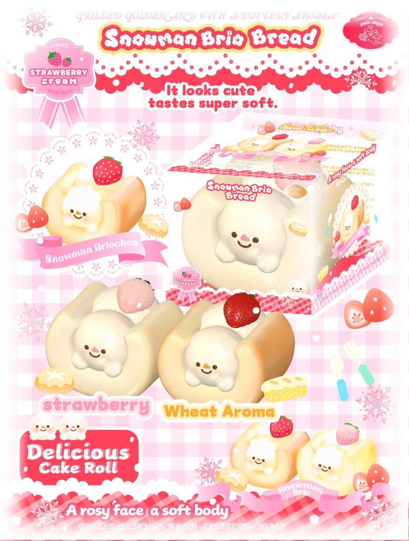 Lisa Snowman Brio Cake Roll