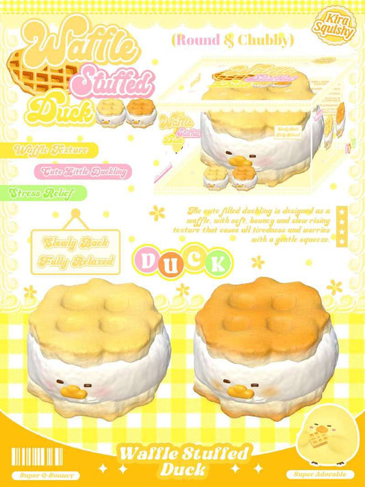 Lisa x Kira Waffle Stuffed Duck
