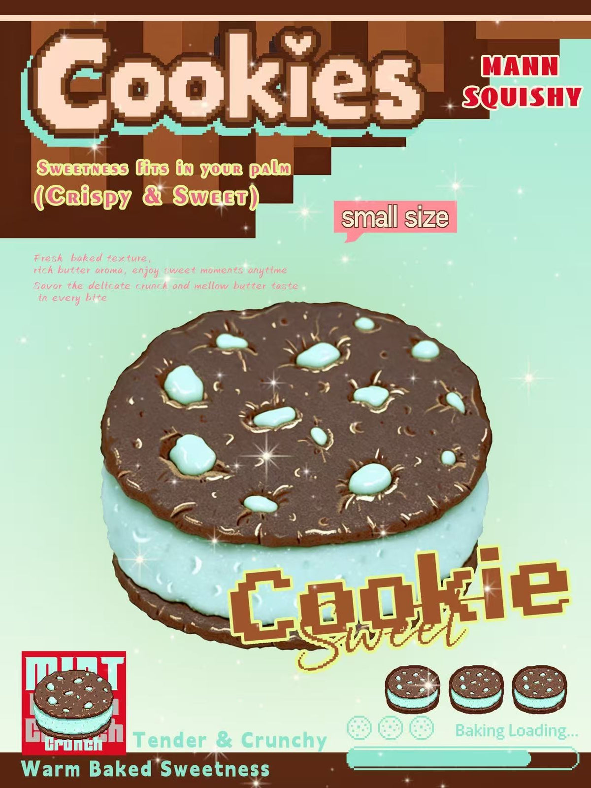Mann Squishy Cookie