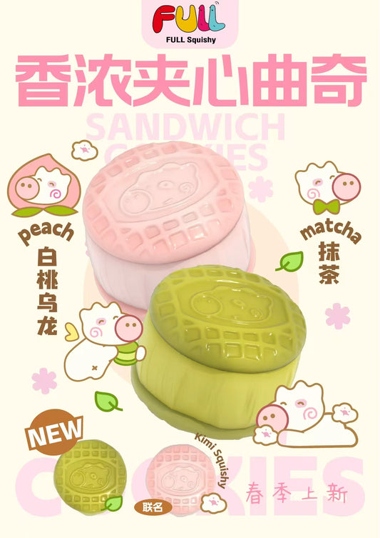 Full Squishy Matcha Sandwich Cookie