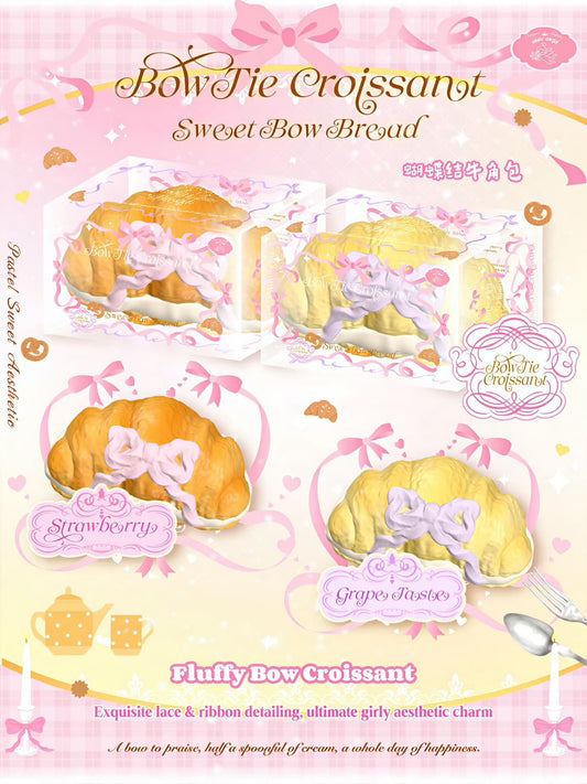 Lisa Bow Tie Croissant