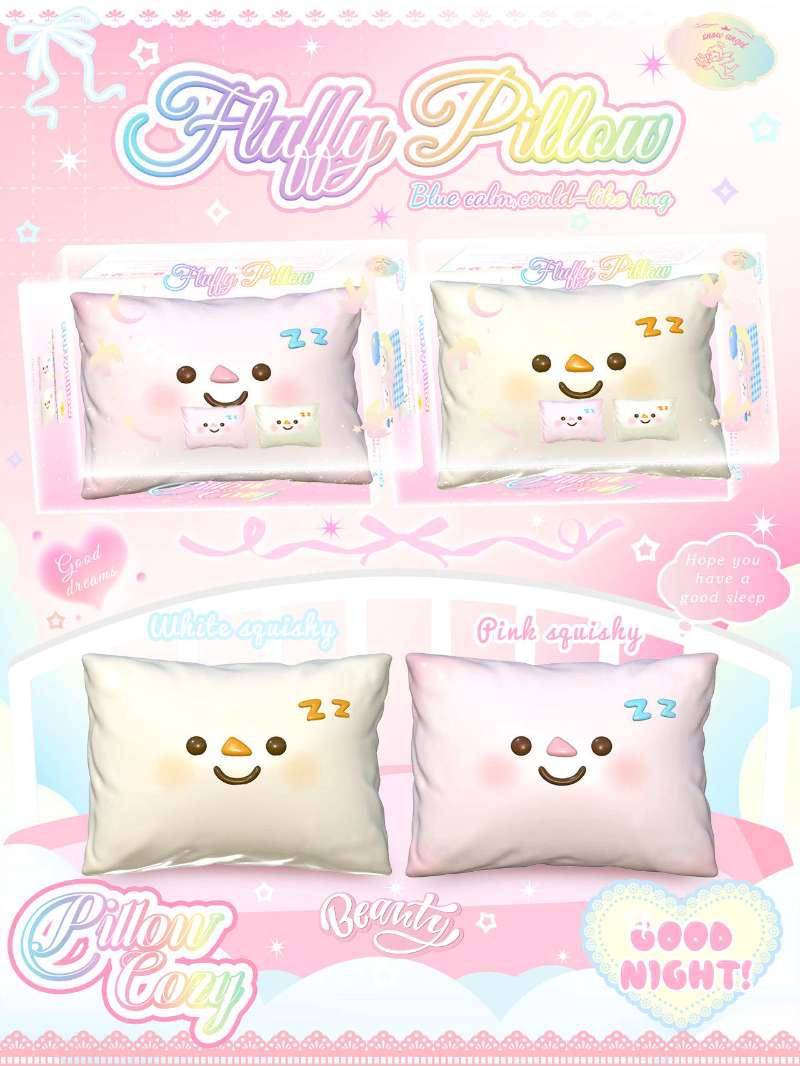 Lisa Snowman Fluffy Pillow