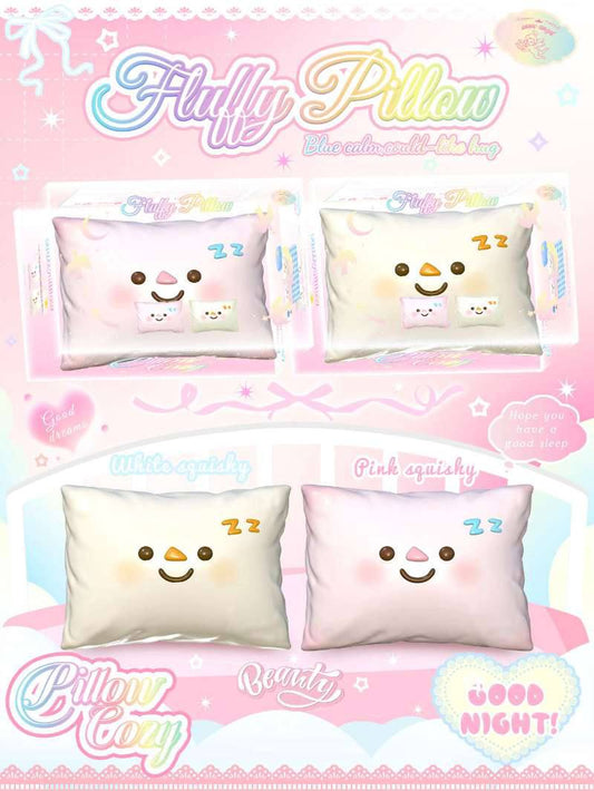 Lisa Snowman Fluffy Pillow