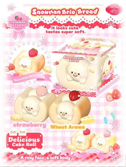 Lisa Snowman Brio Cake Roll