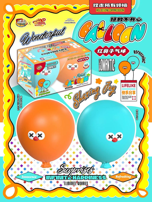 Mido Mini Balloon Set (Orange + Turquoise)