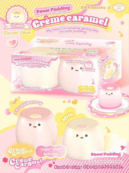 Lisa Caramel Pudding (Pink)