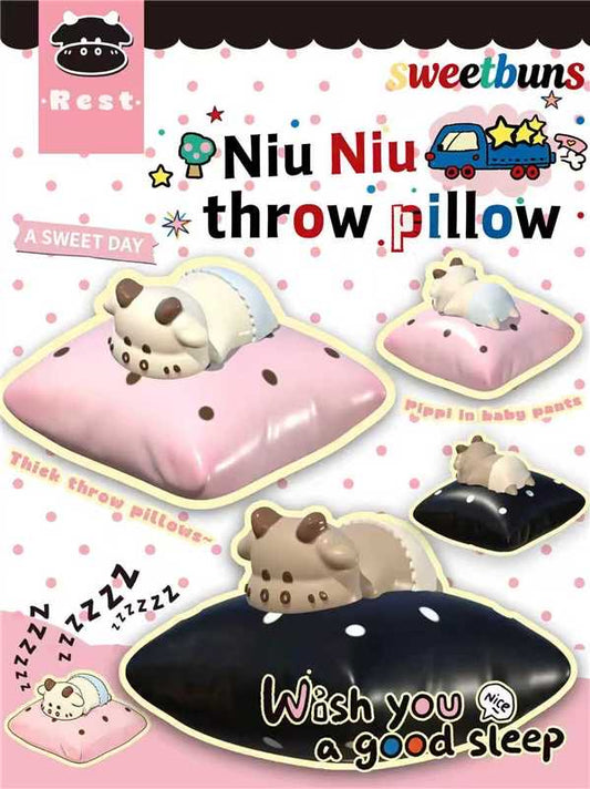 Sweetbuns Niuniu Throw Pillow