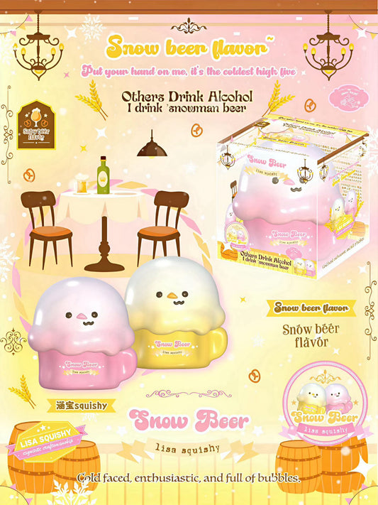 Lisa Snowman Snow Beer