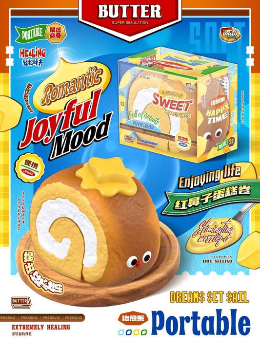 Mido Red Nose Swiss Roll